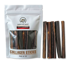 6-Inch Odor-Free Collagen Sticks for Dogs