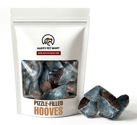 Pizzle‑Filled Hooves – Long‑Lasting, Low‑Odor Dog Chews