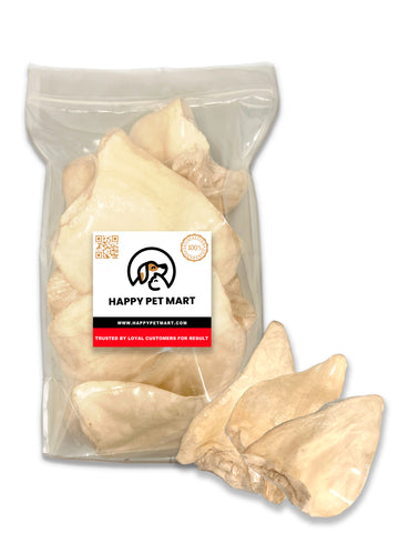 Happy Pet Mart Small Natural Beef Ears for Dogs